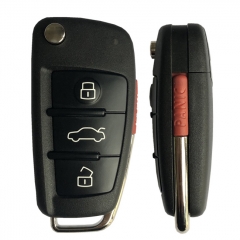 CN008056 Audi A3 3 Button Remote key 315MHZ 8V0 837 220 E