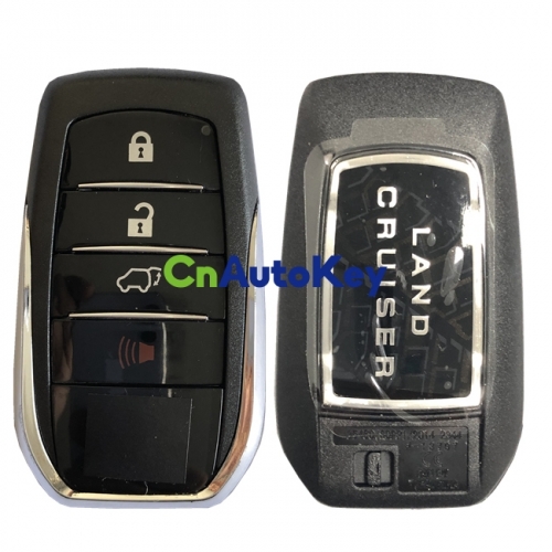 CS007077 For Toyota Land Cruiser Proximity Remote Fob 4 Buttons Key Fob Shell