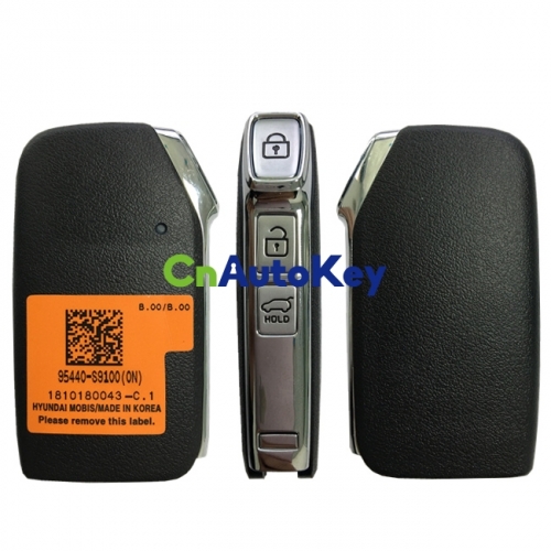 CN051104 For KIA 2020 Genuine Smart Remote Key 3 Buttons 433MHz HITAG 3 Transponder 95440-S9100