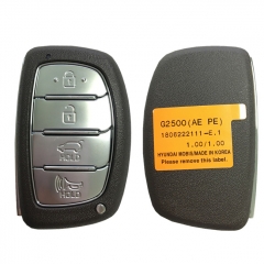 CN020140 For Hyundai Ioniq Genuine Smart Remote Key 4 Buttons 433MHz 95440-G2500