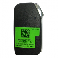 CN051106 For KIA 2020 Genuine Smart Remote Key 4 Buttons 433MHz HITAG 3 Transponder 95440-F6500