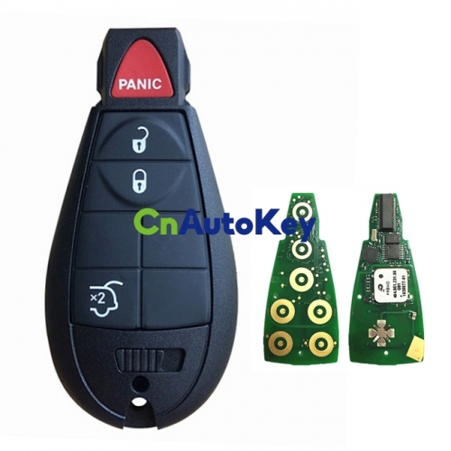 CN015094 Aftermarket 2009-2013 Jeep Grand Cherokee 4-Button Keyless Go Fobik PN 68051664AH IYZ-C01C