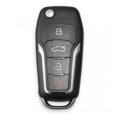 XNFO01EN Wireless Remote Key Ford 4 Buttons English 5pcs/lot