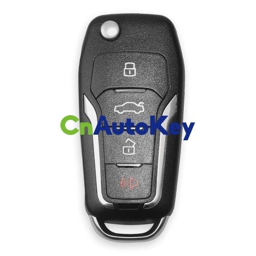 XNFO01EN Wireless Remote Key Ford 4 Buttons English 5pcs/lot