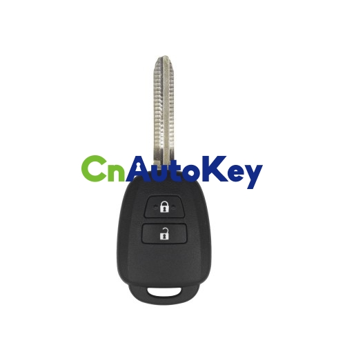 XKTO07EN Wire Remote Key Toyota Flat 2 Buttons Square English 5pcs/lot