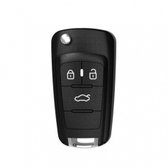 XNBU00EN Wireless Remote Key Buick Flip 3 Buttons English 5pcs/lot
