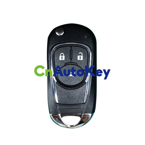 XKBU03EN Wire Remote Key Buick Flip 3 Buttons English 5pcs/lot
