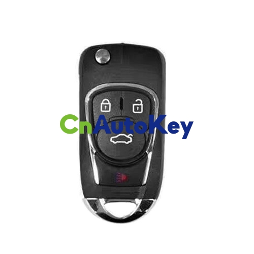 XNBU02EN Wireless Remote Key Buick Flip 4 Buttons English 5pcs/lot