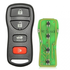 XKNI00EN Wire Remote Key Nissan Separate 4 Buttons English 5pcs/lot