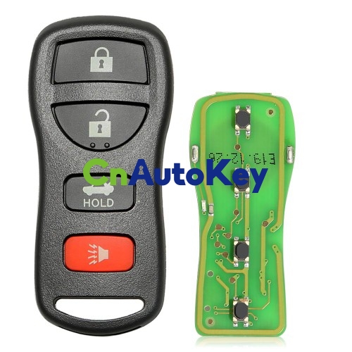 XKNI00EN Wire Remote Key Nissan Separate 4 Buttons English 5pcs/lot