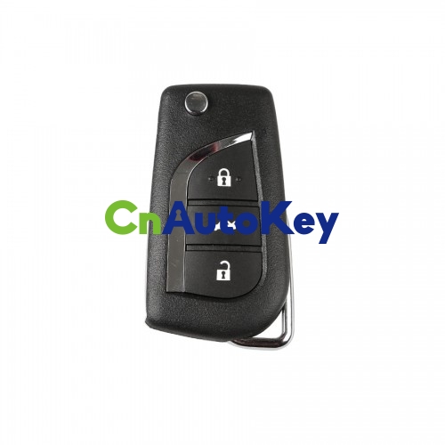 XKTO00EN Wire Remote key Toyota Flip 3 Buttons English 5pcs/lot