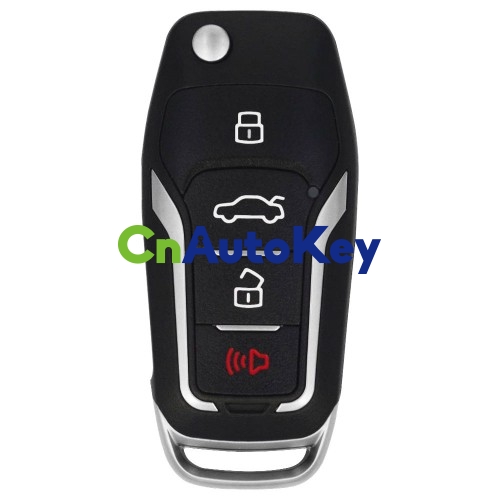 XEFO01EN Super Remote Key Ford Flip 4 Buttons Built-in Super Chip English 5pcs/lot