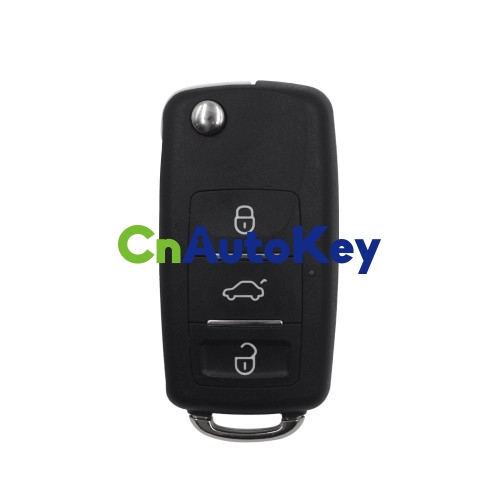 XKB510EN Wire Remote Key VW B5 Flip 3 Buttons Waterproof English 5pcs/lot