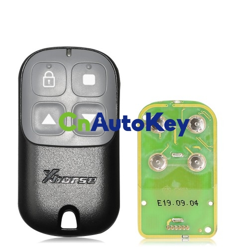 XKXH03EN Wire Remote Key Garage Door 4 Buttons Black English 5pcs/lot