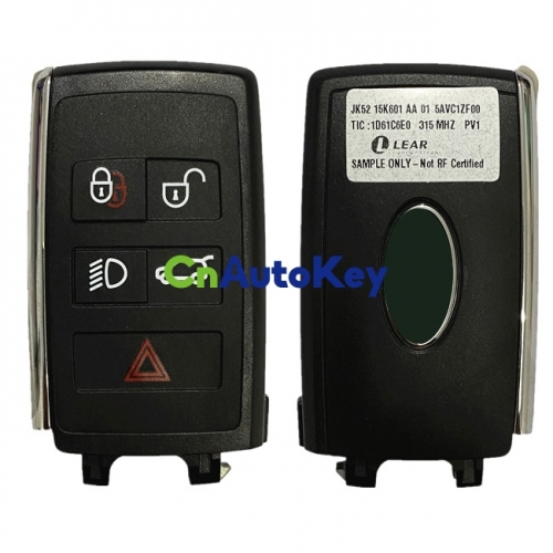 CN004035 New Smart Remote Key Fob 315MHz 5 Button for LAND ROVER PEPS(SUV) JK52-15K601-AA 01