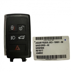 CN025011 New Smart Remote Key Fob 434MHz 5 Button for Jaguar PEPS(SUV) J9C3-15K601-BB 5AVG13F03-AE