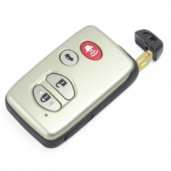 CN007201 For Toyota Aurion 2007+ Smart Key, 4Buttons, B53EA A433 P1 D4 4D-67, 433MHz Gray 89904-33100 Keyless Go