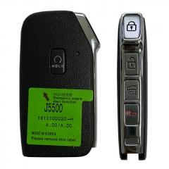 CN051121 For KIA 2020 Genuine Smart Remote Key 5 Buttons 433MHz HITAG 3 Transponder 95440-J5500