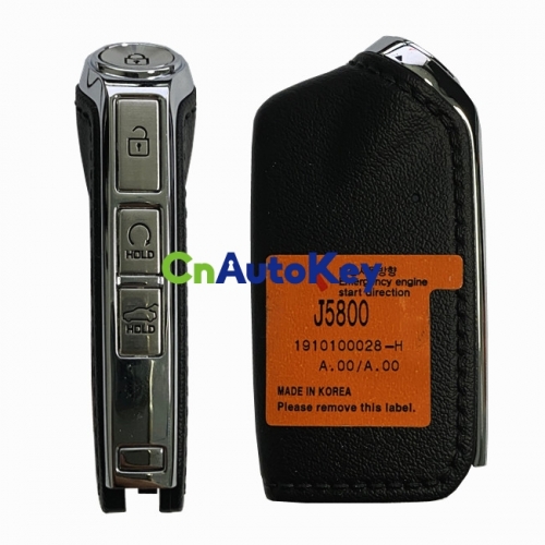 CN051120 For KIA 2020 Genuine Smart Remote Key 4 Buttons 433MHz HITAG 3 Transponder 95440-J5800