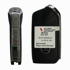 CN051119 For KIA 2020 Genuine Smart Remote Key 4 Buttons 433MHz HITAG 3 Transponder 95440-J5700