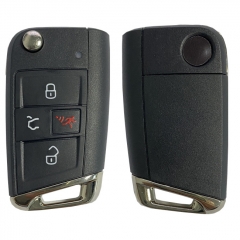 CN001104 2020 Volkswagen Prox Jetta 4-button Remote Flip Key 315MHZ PN 5G6 959 7...