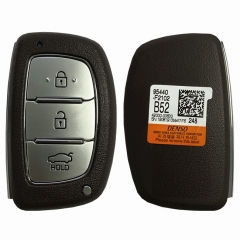 CN020151 Hyundai Elantra 2019 Genuine Smart Remote Key 3 Buttons 433MHz DST128 Transponder 95440-F2102