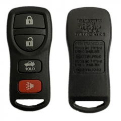 CN027072 5WY8461 5WY8462 VDO Remote Key for Nissan Sylphy Tiida Qashqai Sunny X-Trail Titan for Infiniti 315MHz