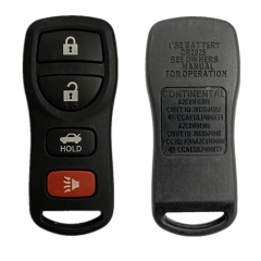 CN027071 For Nissan original 3+1 button remote key with 315mhz A2C81495000 CMIT ID 2012DJ4902 CCAE 12LP084AT4