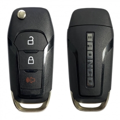 CN018103 2020-2021 Ford Bronco 3-Button Flip Key 315mhz N5F-A08TAA FCC ID:N5F-A0...