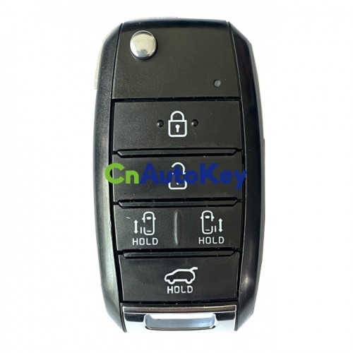 CN051127 For KIA Carnival 2016 Genuine Flip Remote Key 5 Buttons 433MHz 95430-A9210