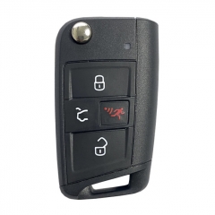 CN001107 2018 - 2020 Volkswagen Remote Flip Key 315MHZ 5G6 959 752 BG without Co...