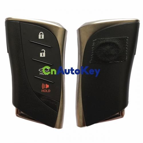 CN052042 Smart Key for Lexus LS 500 2018+/ Buttons:3+1 / Frequency:434MHz / Transponder:Texas Crypto/ 128-bit/ AES / First Page: AA / Blade signature:TOY-48 / Part No: 8990H-33070 / Keyless Go