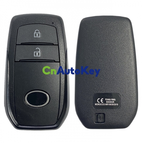 CN007212 OEM Smart Key for 2020 Toyota Yaris 2 Buttons 433 MHz 4A Chip Transponder NCF29A1M HITAG AES Model B3H2K2R