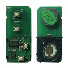 Lonsdor 0140D 433.92MHz ASK Toyota 4D 94 Smart Key PCB