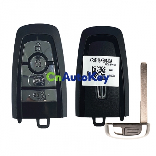 CN093010 For Lincoln Mkz Mkx Mkc 2020 Remote Smart Key 434K FSK 433.92MHZ KF3T-15K601-DA