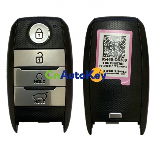 CN051130 Genuine KIA Seltos 2020 Smart Remote Key 4 buttons 433MHz FCC ID SYE3FOB1908 95440-Q6200