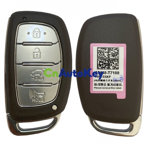 CN020169 Hyundai 2021 Smart Key Remote 4 Buttons 433 MHz 95440-T7100