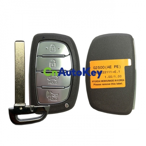 CN020140 For Hyundai Ioniq Genuine Smart Remote Key 4 Buttons 433MHz 95440-G2500