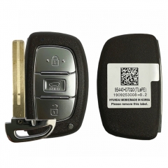 CN020145 Hyundai Tucson 2019-2020 Genuine Smart Remote Key 4 Buttons Auto Start ...