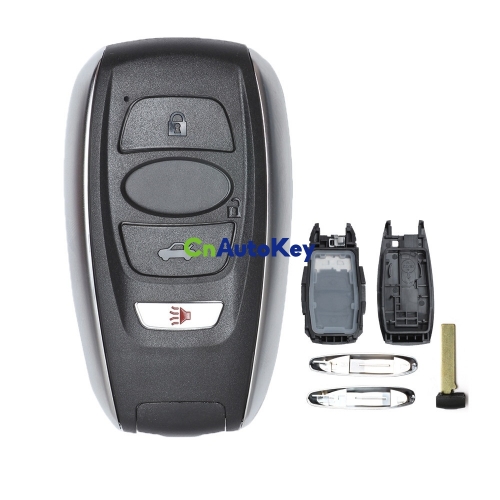 CS034006 4 Button Smart Remote Key Shell Case Fob Replacement for Subaru BRZ WRX STI Leg acy Outback XV Crosstrek