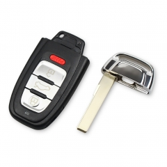 CS008016 For Audi Remote Car Key Keyless 4 Buttons 315MHz IYZFBSB802 For Audi A4 A5 S4 S5 Q5 2008 2009 2010 2011 2012
