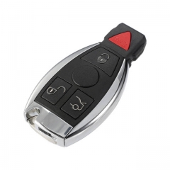 CN002078 Smart key with red dots panic 315MHz And 433MHz can change frequency automatically for Benz