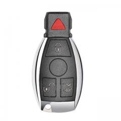 CN002078 Smart key with red dots panic 315MHz And 433MHz can change frequency automatically for Benz