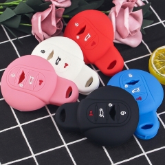 CS006035  For BMW Mini Cooper S R50 R53 F54 F55 F56 4 Buttons Remote Key Cover Car Styling Silicone Car Key Cover Case Holder Skin