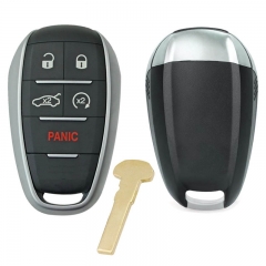 CN092002 Aftermarket 4+1B Smart Key for Alfa Romeo Frequency 434 MHz Trasnponder HITAG 128-bit AES