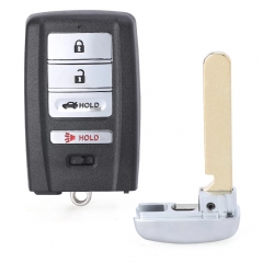 CN003138 Smart Remote Control Car Key for Acura ILX RLX TLX 2015 2016 2017 2018 2019 2020, Fob 3+1 4 Buttons - A2C32522800 KR5V1X