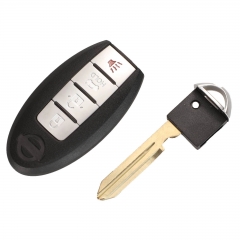 CS027027  3/4/5 Buttons 2006-2014 Remote Smart Key Shell Cover Case For Nissan ALTIMA MAXIMA Murano Versa Teana Sentra