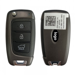 CN020188  Genuine Hyundai Santa Fe 2018+ Flip Remote, 3Buttons, RKE-4F39 HITAG3 PCF7938XA, 433MHz 95430-S1200