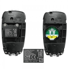 CN020188  Genuine Hyundai Santa Fe 2018+ Flip Remote, 3Buttons, RKE-4F39 HITAG3 PCF7938XA, 433MHz 95430-S1200