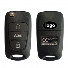 CN020187 Genuine Hyundai I25 2010+ Flip Remote, 2Buttons, HM-T030 PCF7936, 433MH...
